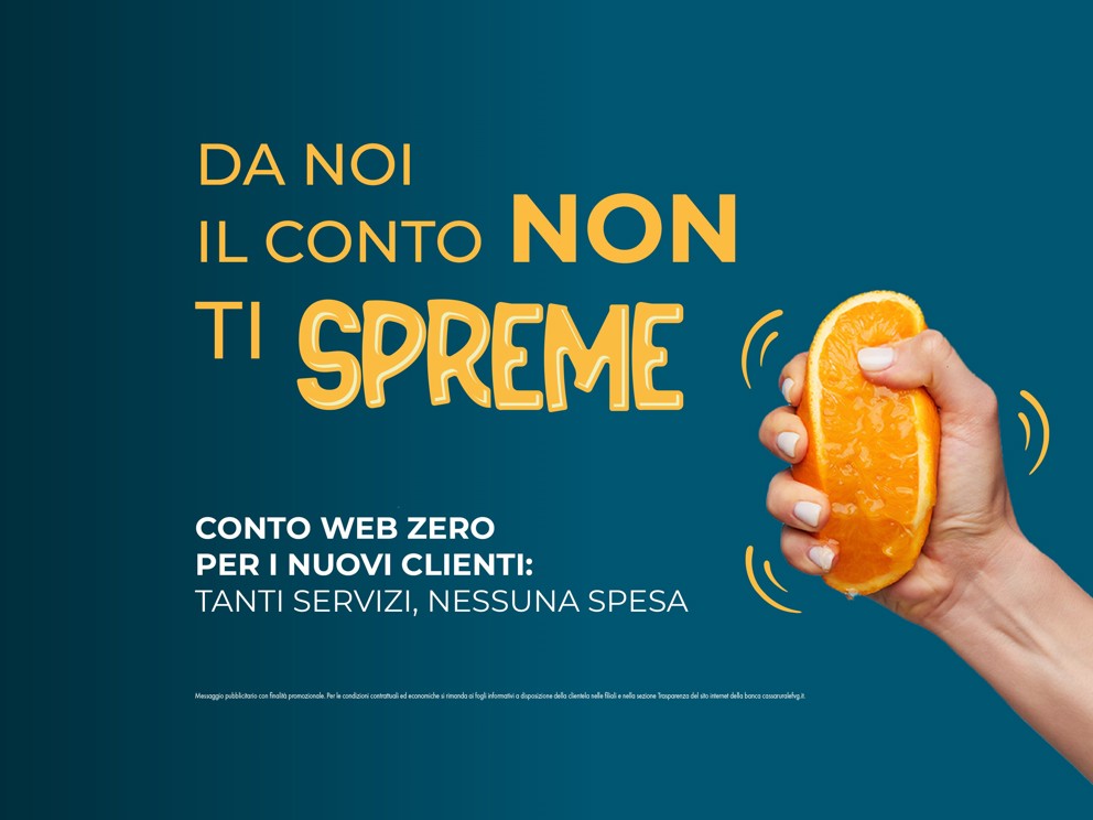 Web Zero , il conto corrente che non ti spreme